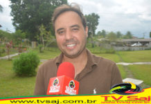 HUNALDO COSTA, prefeito de Jaguaripe, fala a respeito do regozijo diante das homenagens que lhe foram prestadas