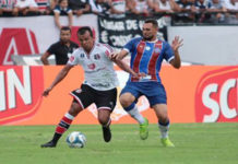 Com Douglas expulso, Bahia empata com o Santa Cruz na estreia da Copa do Nordeste