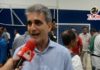 Saudosista, deputado Robinson Almeida, na entrega do Ginásio de Esportes, faz alusão a sua performance nas quadras