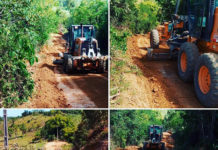 Administração municipal de Aratuípe procede recuperação e manutenção de estradas vicinais: JATOBÁ