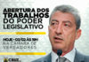 Prefeito Orlandiho e vice Max Passos marcam presenças na abertura dos trabalhos legislativos, em CRUZ DAS ALMAS
