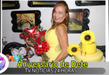 Aniversário de Dete da Urbis 1 no OÁSIS D´MOURA: familiares e amigos prestaram homenagens