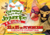 Atrações da região, de 21 a 25, no “Carnaval Alegria Alegria 2020”, em JAGUARIPE