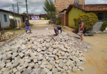 Prefeitura de Aratuípe dá prosseguimento às obras de infraestrutura