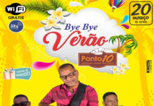 Zemário de Lima no “By by Verão”, Restaurante Ponto 10, dia 20, em Nazaré das Farinhas