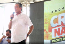 Lançamento do anúncio do pacote de obras na ordem de 4 milhões, em Cruz das Almas