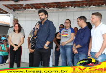 Fotografias entrega da Escola Luiz Eduardo Magalhães, revitalizada, em S.A.JESUS
