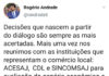 Prefeito Rogério Andrade se reúne com representantes das Entidades Empresarial