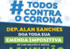 Deputado Alan Sanches doa toda sua emenda impositiva, orçada em 1,5 milhões, ao Estado para contenção do coronavírus