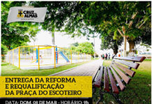 Prefeitura de Cruz das Almas realizará mais uma grande entrega neste domingo (08): a Praça do Escoteiro totalmente reformada e requalificada