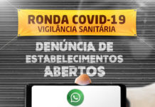 A Vigilância Sanitária está nas ruas do município, fiscalizando, para que se cumpra o Decreto Municipal 286: CRUZ DAS ALMAS