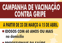 Prefeitura de Cruz das Almas inicia vacinação contra a gripe