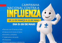 Campanha contra Influenza tem início no dia 23 de março