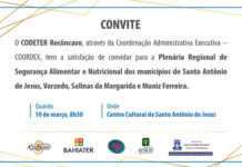 Plenária Regional de Segurança Alimentar e Nutricional acontece nesta terça (10)