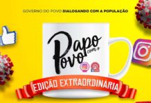 Em edição extraordinária, gestão municipal veiculou o Papo com o Povo, trazendo à baila a questão do coronavírus: CRUZ DAS ALMAS