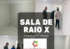 Preparativos finais para a instalação de equipamento de Raio X, em Dom Macedo Costa