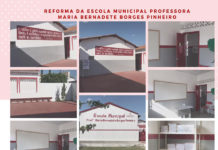 Dentre as unidades educacionais reformadas de Dom Macedo Costa, a Escola Municipal Maria Bernadete Lopes Pinheiro