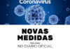 Prefeitura de D.M Costa divulga novas medidas (preventivas) contra o coronavírus
