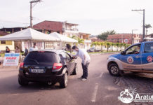 ARATUÍPE: Bastante proveitosas as barreiras sanitárias realizadas, nessa semana santa
