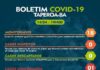 Boletim Covid 19, em 14.04, Taperoá-BA