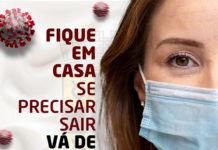 Fique em casa…Se precisar sair, vá de masca: CRUZ DAS ALMAS