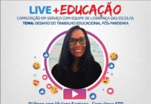 Equipes gestoras da Rede Municipal de Educação participarão de capacitação virtual