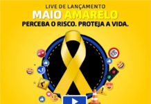 MAIO AMARELO: LIVE de abertura da campanha digital acontece nesta quarta (29)
