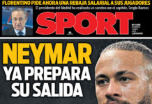 Possível transferência de Neymar do PSG para o Barcelona volta a estampar capas na Espanha