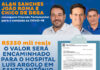 Alan Sanches, João Roma e Chico de Dega destinam emenda de R$ 250 mil para o Hospital Luiz Argolo no combate ao covid-19