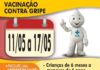 Secretaria de Saúde, informa que a Campanha de Vacinação contra a Gripe (Influenza): CRUZ DAS ALMAS