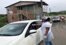 Prefeitura de Muniz Ferreira instala barreira sanitária na entrada da cidade para evitar avanço do coronavírus