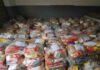 Prefeitura de Cruz das Almas distribui kits de alimentação para alunos da pré-escola e EJA da rede municipal de ensino