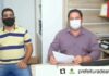 Prefeito anuncia detecção do primeiro caso de coronavírus, em ARATUÍPE