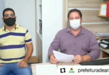 Prefeito anuncia detecção do primeiro caso de coronavírus, em ARATUÍPE
