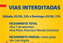 TRÂNSITO: SMTT interdita vias para pintura de marcadores de distanciamento