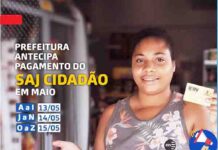 Pelo 2º mês consecutivo prefeitura antecipa pagamentos do Cartão SAJ Cidadão