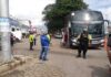 Ônibus que chegou a SAJ trouxe equipe do Ibope para realização de estudo sobre COVID-19