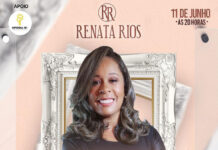 Renata Rios, cantora gospel, realiza live solidária, dia 11, em Santo Antonio de Jesus