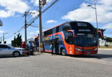 Passageiros de ônibus oriundo de São Paulo não passam controle sanitário, quanto ao coronavírus, em Conquista