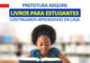 SAJ: Prefeitura distribuirá livros para estudantes continuarem aprendendo em casa