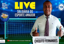SAJ: live solidária, com Chiquito Fernandes, é apoiada pela prefeitura