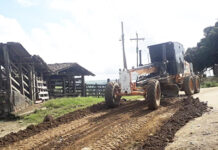 Prefeitura de Dom Macedo Costa continua firme, na recuperação de estradas vicinais