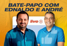 Cruz das Almas: Pré-candidatos da oposição, Ednaldo e André realizam mais uma live na próxima quarta-feira