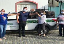 Prefeitura de Dom Macedo Costa entregou pick-up Fiat Strada e outros equipamentos para o Programa PAA