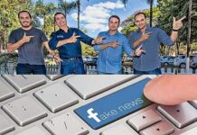 Facebook derruba 88 páginas de fake news ligadas à família Bolsonaro e ao PSL