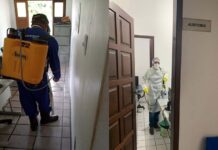 SAJ: COVID-19: Sede de secretarias municipais são desinfectadas