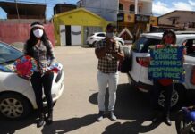 Prefeitura de SAJ realiza visita distanciada a participantes do SCFV-Idosos
