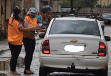 Prefeitura distribuiu kits de proteção e cartilhas educacionais no SAJ III nesta quarta (12)