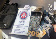 Autores de vídeo com armas surpreendidos pela Rondesp BTS