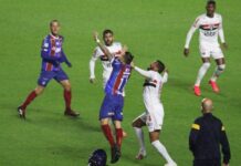 Bahia empata com o São Paulo fora de casa em 1 a 1